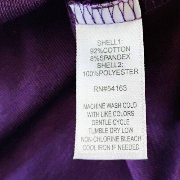 Andrew Marc NWT Purple Party Blouse💜 - Picture 3 of 5